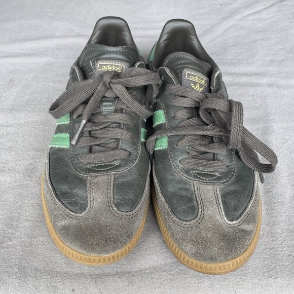 Size 5 - adidas IG6175 Originals Samba OG Shadow Olive Green Men\'s main image 10